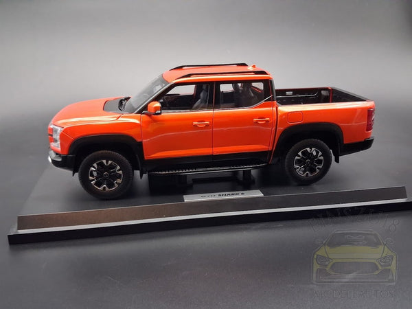 BYD Shark 6 Pick-up Truck Orange Metallic