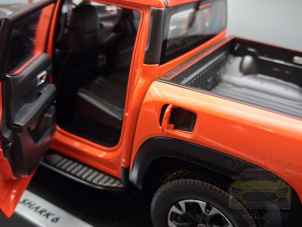 BYD Shark 6 Pick-up Truck Orange Metallic