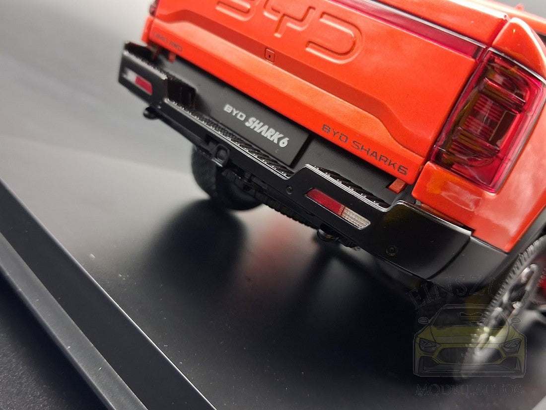 BYD Shark 6 Pick-up Truck Orange Metallic
