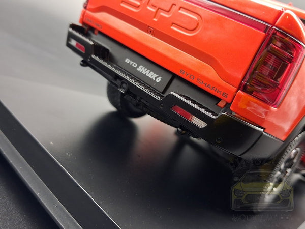 BYD Shark 6 Pick-up Truck Orange Metallic