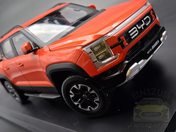 BYD Shark 6 Pick-up Truck Orange Metallic