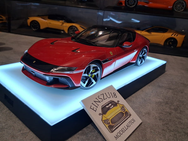 Polistil Ferrari 12cilindri 1 of 1 - Rosso Corsa & Silver wheels