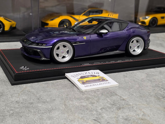 1 of 1 BBR Ferrari 12Cilindri Violet Al Humaid HRE Style Wheels