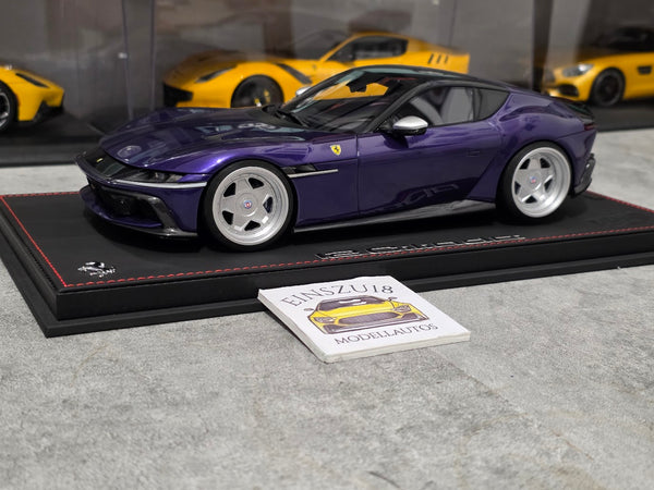 1 of 1 BBR Ferrari 12Cilindri Violet Al Humaid HRE Style Wheels