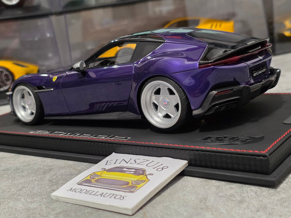 1 of 1 BBR Ferrari 12Cilindri Violet Al Humaid HRE Style Wheels