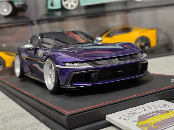 1 of 1 BBR Ferrari 12Cilindri Violet Al Humaid HRE Style Wheels