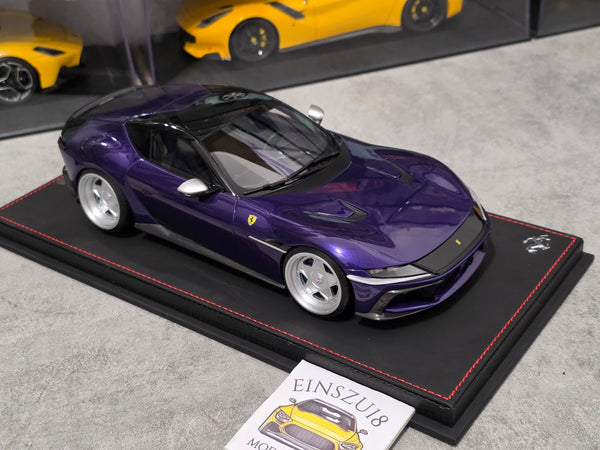 1 of 1 BBR Ferrari 12Cilindri Violet Al Humaid HRE Style Wheels