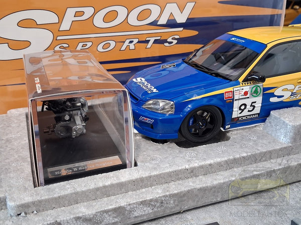 Motorhelix Honda Civic Type R (EK9) SPOON + Motor & Motorkran