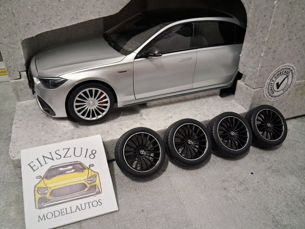 Mercedes-Benz AMG S63 E V223 Hightech Silver mit 2. Radsatz - 111600055