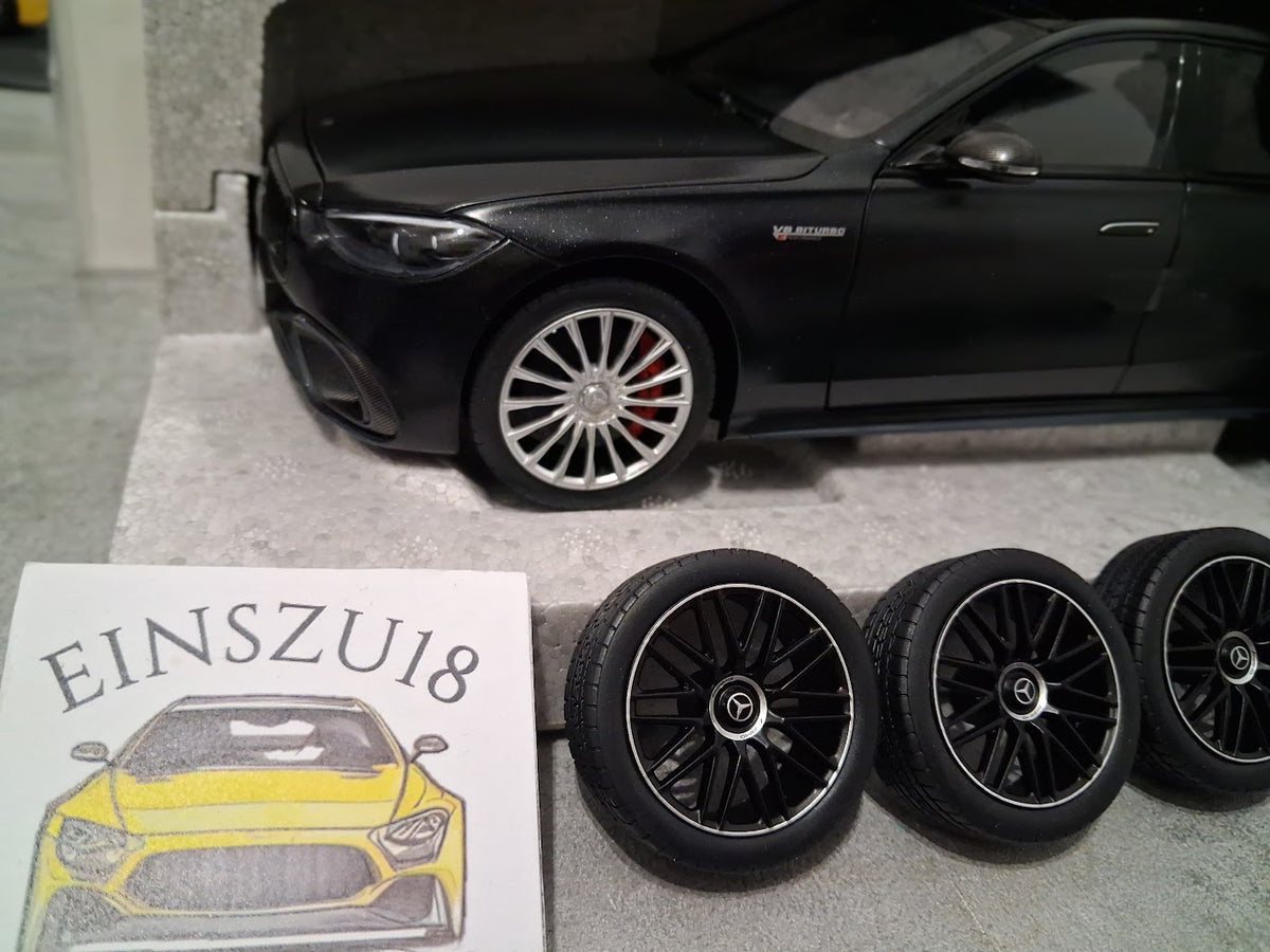 Mercedes-Benz AMG S63 E V223 Nightblack Magno mit 2. Radsatz - 111600052