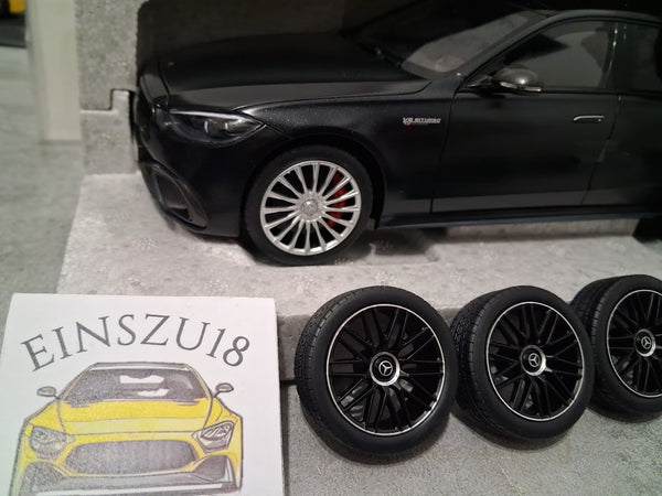 Mercedes-Benz AMG S63 E V223 Nightblack Magno mit 2. Radsatz - 111600052