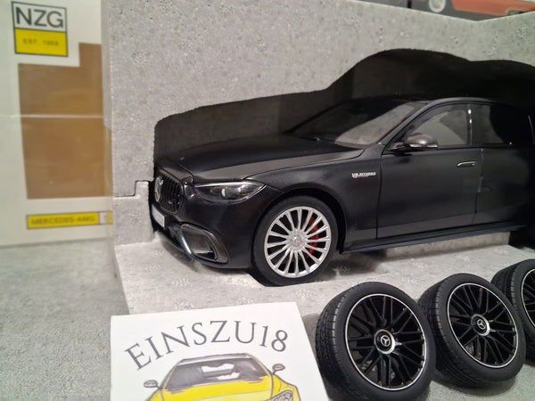 Mercedes-Benz AMG S63 E V223 Nightblack Magno mit 2. Radsatz - 111600052