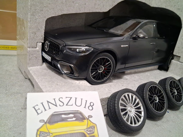 Mercedes-Benz AMG S63 E V223 Nightblack Magno mit 2. Radsatz - 111600052