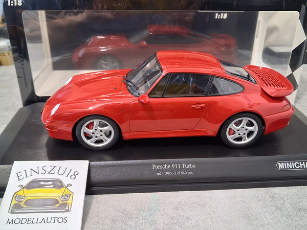 PORSCHE 911 (993) TURBO – 1995 – RED - 155061170