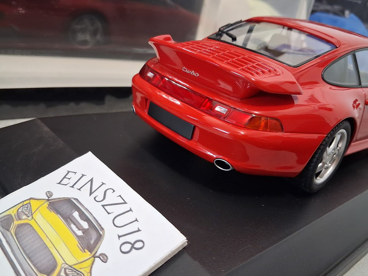 PORSCHE 911 (993) TURBO – 1995 – RED - 155061170