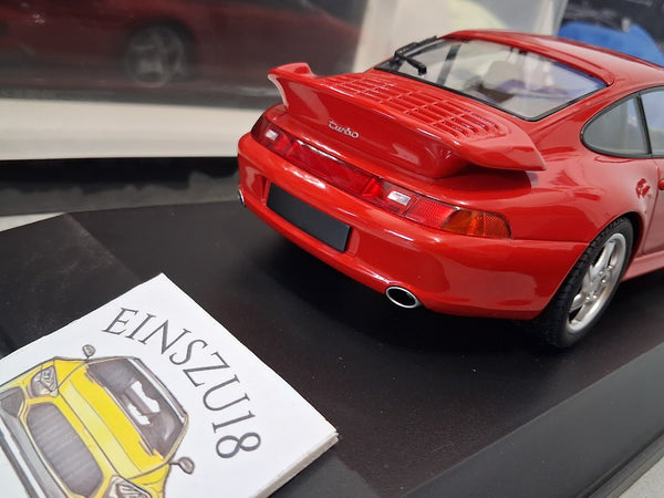 PORSCHE 911 (993) TURBO – 1995 – RED - 155061170