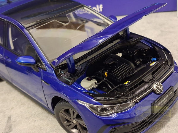 VW Golf VIII 8 (2020) DIGITAL R-LINE BLUE Modellauto China • B-Ware 1