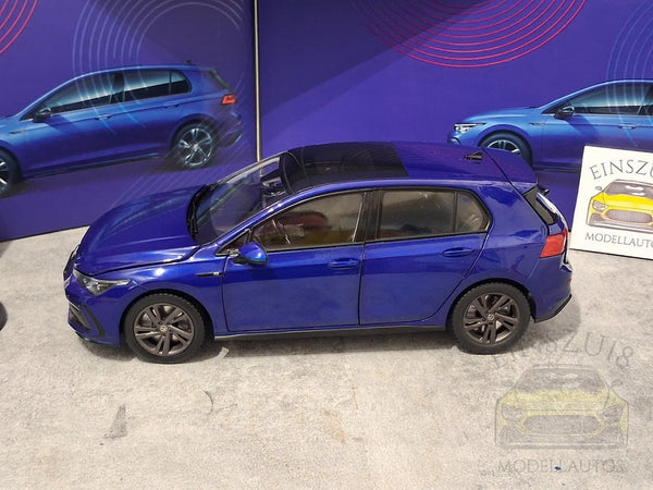 VW Golf VIII 8 (2020) DIGITAL R-LINE BLUE Modellauto China • B-Ware 1