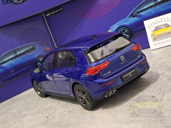 VW Golf VIII 8 (2020) DIGITAL R-LINE BLUE Modellauto China • B-Ware 1