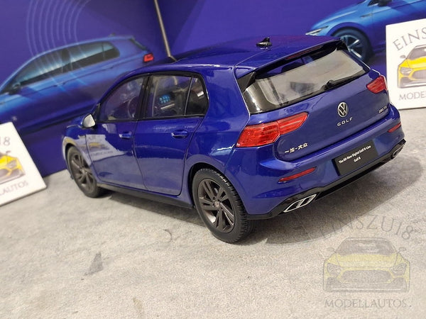 VW Golf VIII 8 (2020) DIGITAL R-LINE BLUE Modellauto China