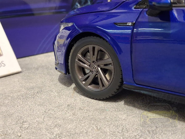 VW Golf VIII 8 (2020) DIGITAL R-LINE BLUE Modellauto China