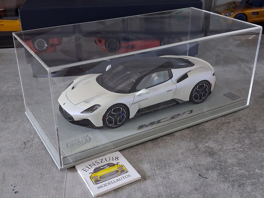 1:18 BBR Models Maserati MC20 (2020) Bianco Audace HE180051AMA