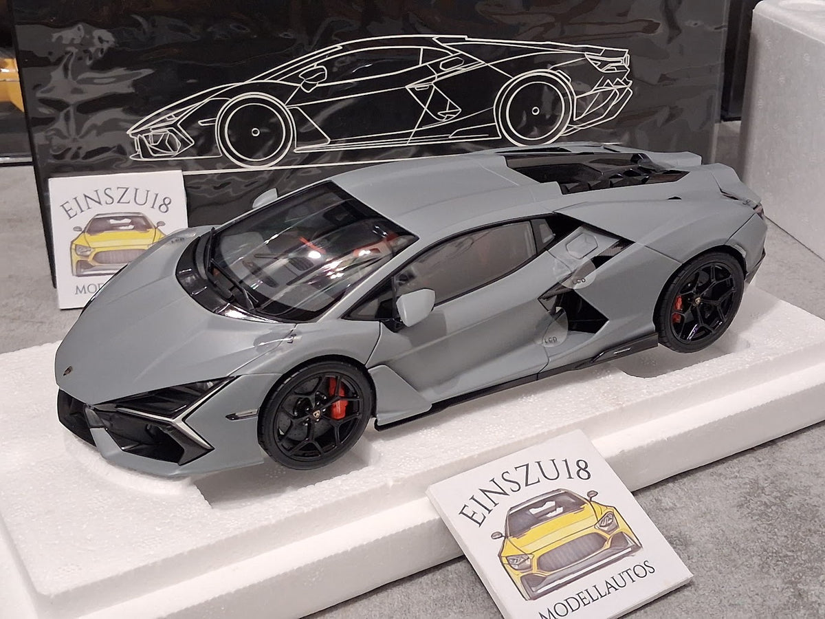 1:18 LCD Models - 2023 Lamborghini Revuelto Matte Grey - LCD18026-MG