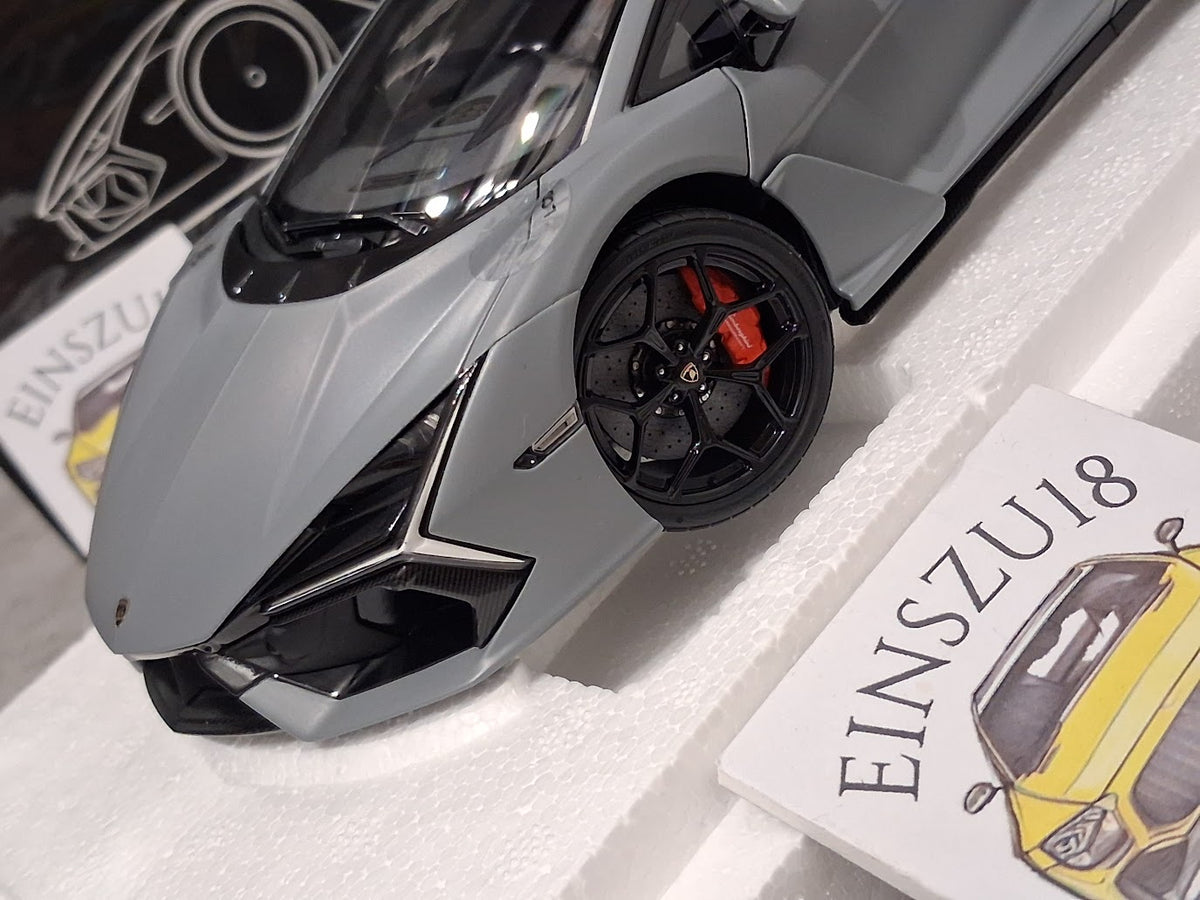 1:18 LCD Models - 2023 Lamborghini Revuelto Matte Grey - LCD18026-MG