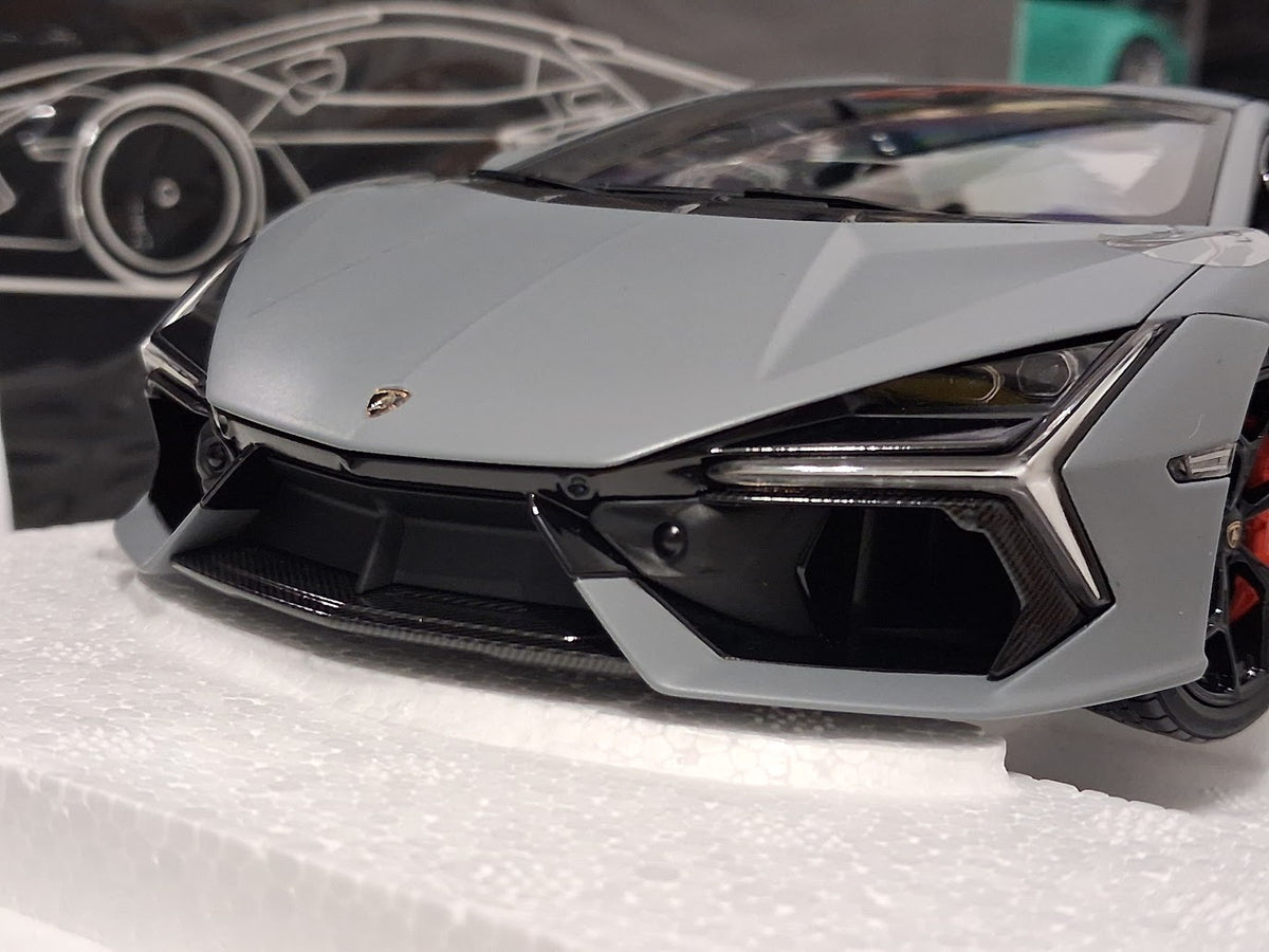 1:18 LCD Models - 2023 Lamborghini Revuelto Matte Grey - LCD18026-MG