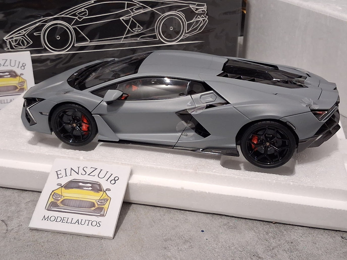 1:18 LCD Models - 2023 Lamborghini Revuelto Matte Grey - LCD18026-MG