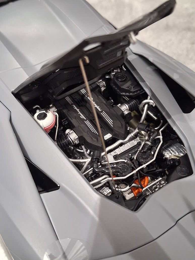 1:18 LCD Models - 2023 Lamborghini Revuelto Matte Grey - LCD18026-MG