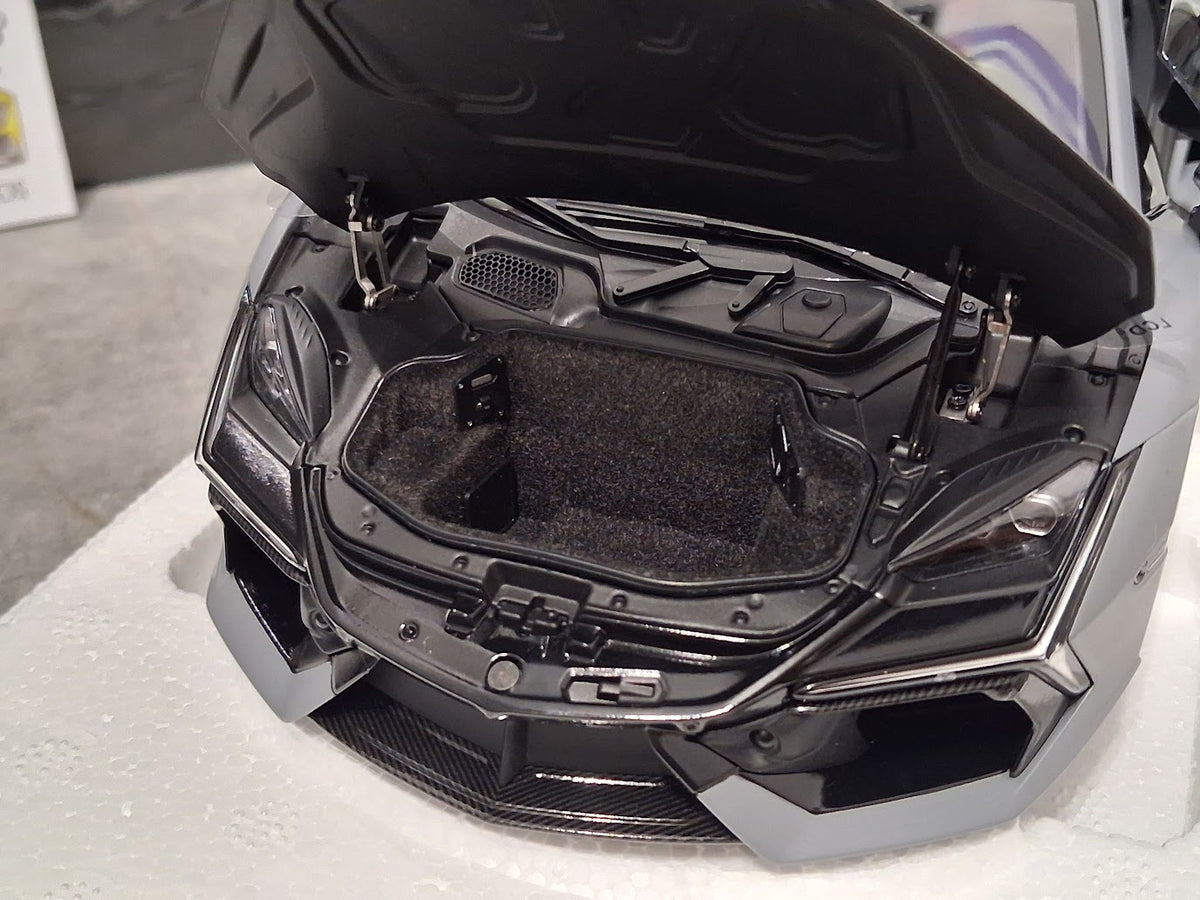 1:18 LCD Models - 2023 Lamborghini Revuelto Matte Grey - LCD18026-MG
