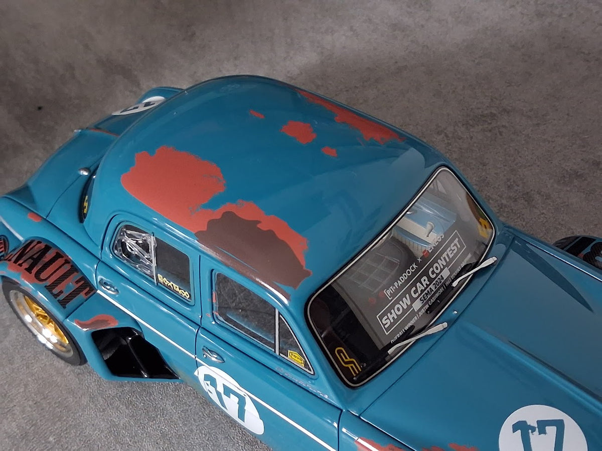 1:18 DAUPHINE LA BRUTE GREEN WITH PATINA BEST OF SHOW SEMA 2024 - OT1268