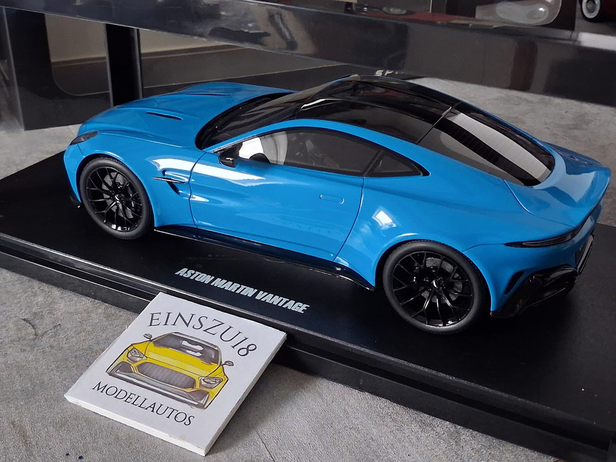 1:18 ASTON MARTIN VANTAGE ELWOOD BLUE 2024 GT1008