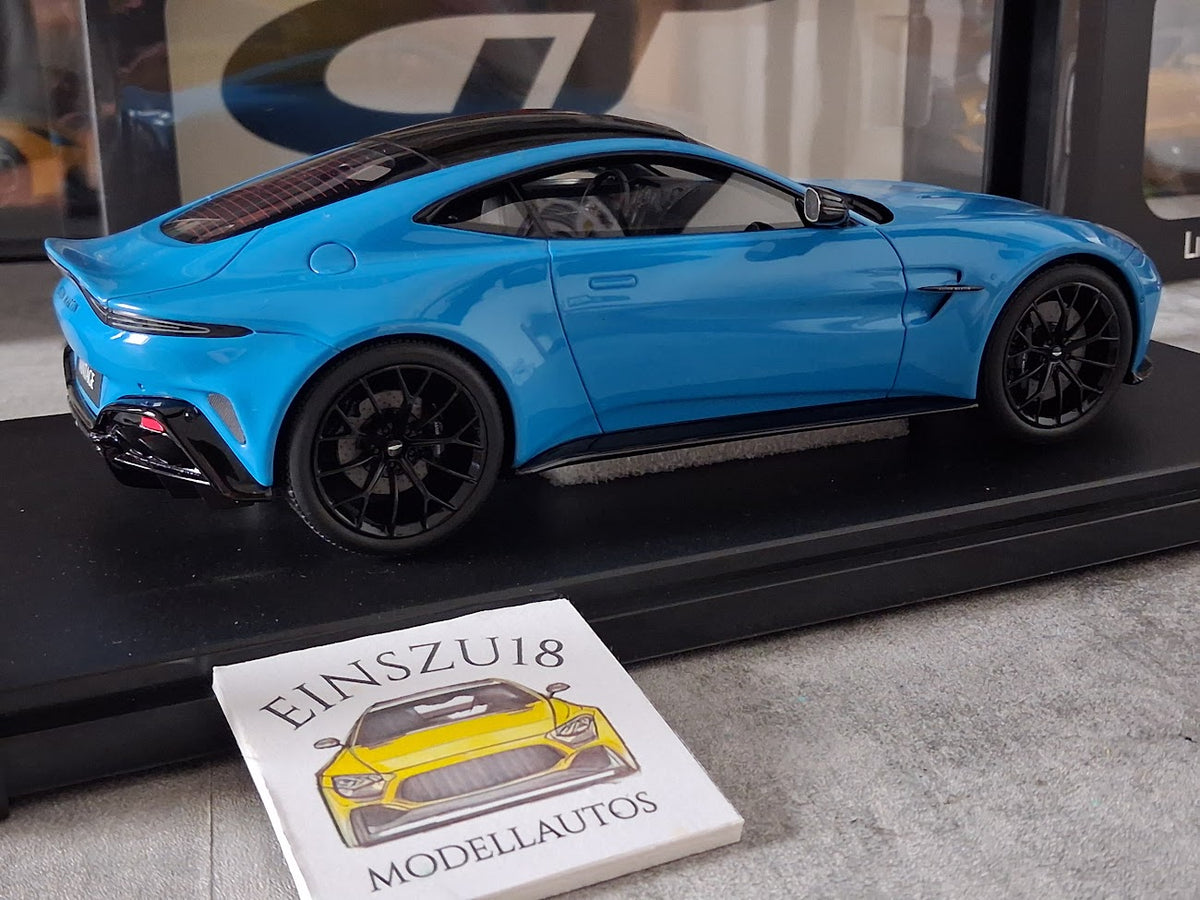 1:18 ASTON MARTIN VANTAGE ELWOOD BLUE 2024 GT1008