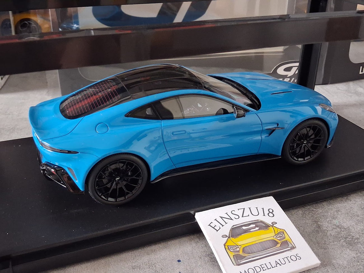 1:18 ASTON MARTIN VANTAGE ELWOOD BLUE 2024 GT1008