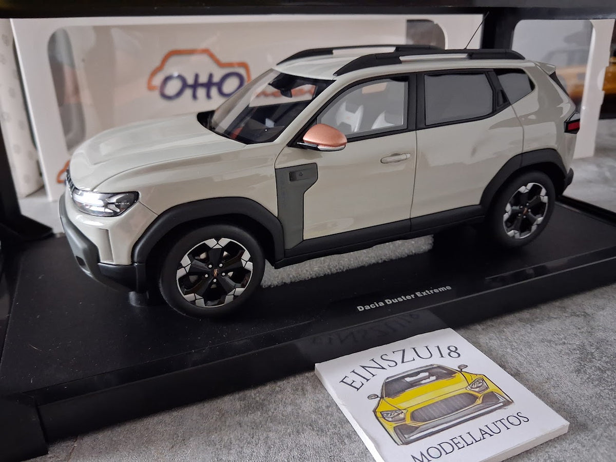 1:18 DACIA DUSTER EXTREME TCE 130 4X4 BEIGE SANDSTONE 2024 - OT1258