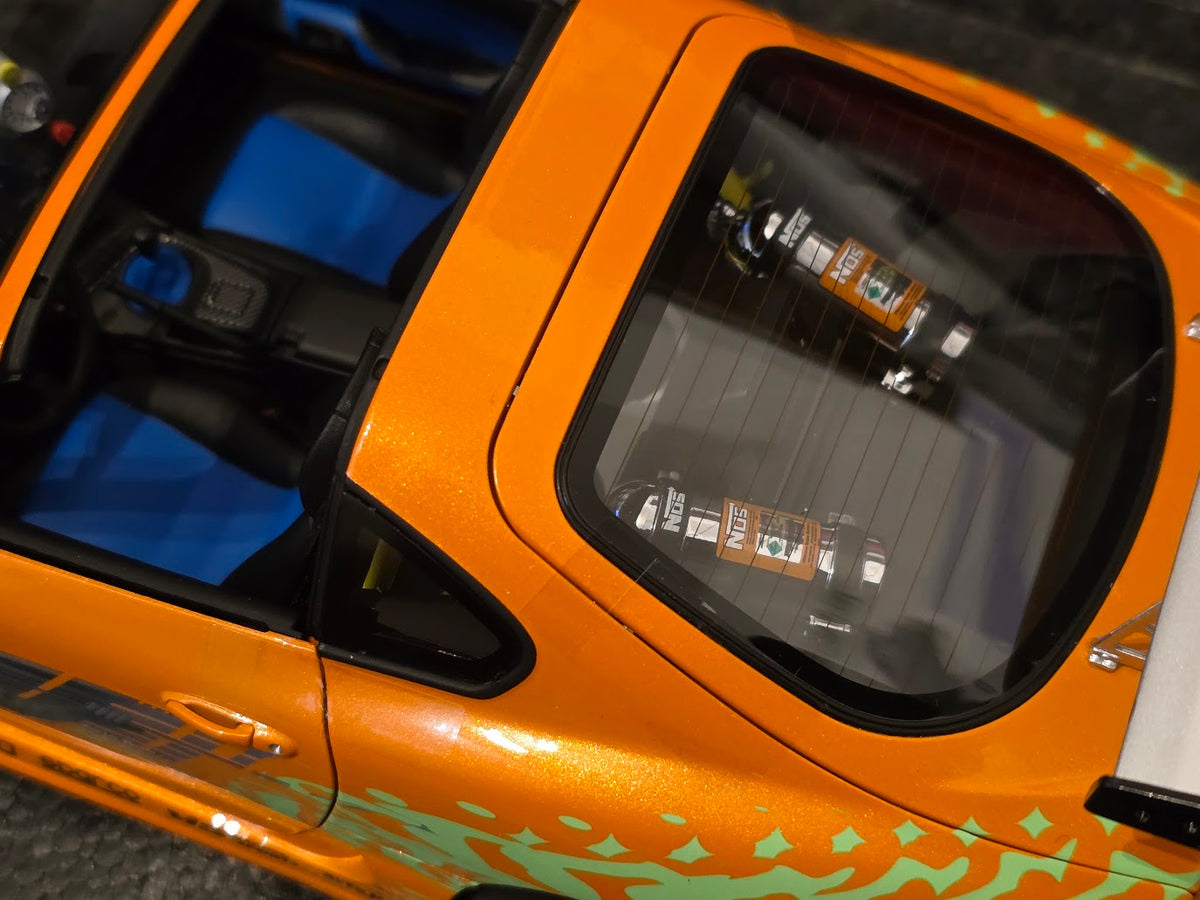 Kyosho 1:18 Toyota Supra Turbo Fast & Furious Orange Pearl - KS08975FF