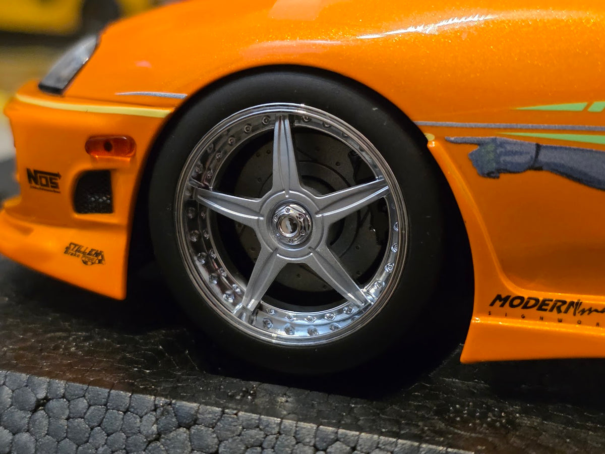 Kyosho 1:18 Toyota Supra Turbo Fast & Furious Orange Pearl - KS08975FF