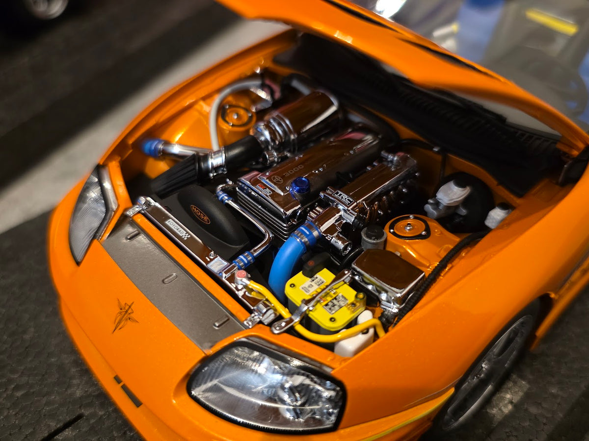 Kyosho 1:18 Toyota Supra Turbo Fast & Furious Orange Pearl - KS08975FF