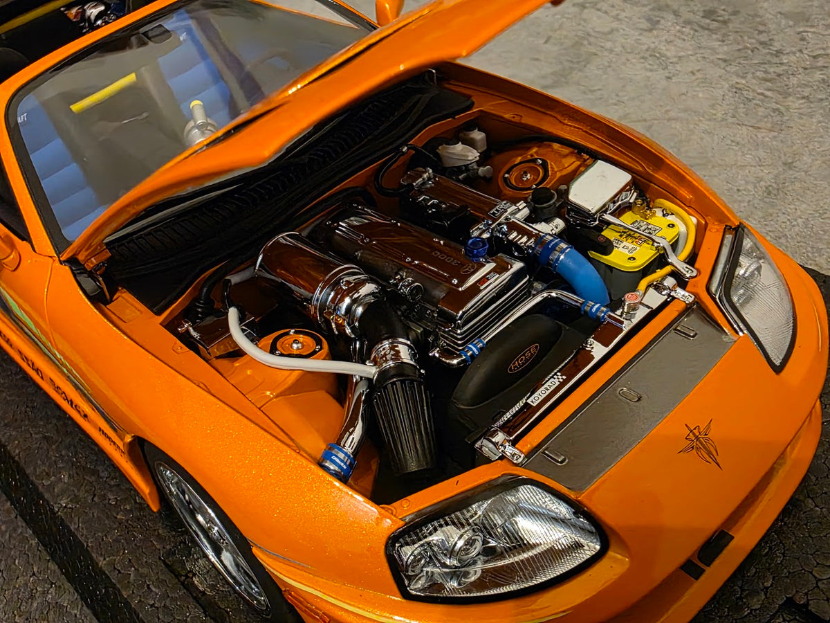 Kyosho 1:18 Toyota Supra Turbo Fast & Furious Orange Pearl - KS08975FF
