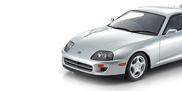 Toyota Supra A80 (RHD) Silver 1:12