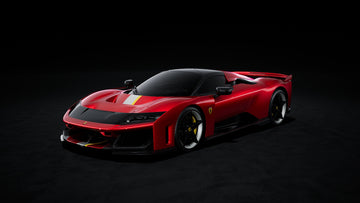 Ferrari F80 Rosso Magma With Livery (Limited Edition)