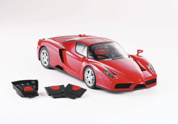 Ferrari Enzo open diecast Rosso Corsa - Silver wheels - polifoam pack HE182501