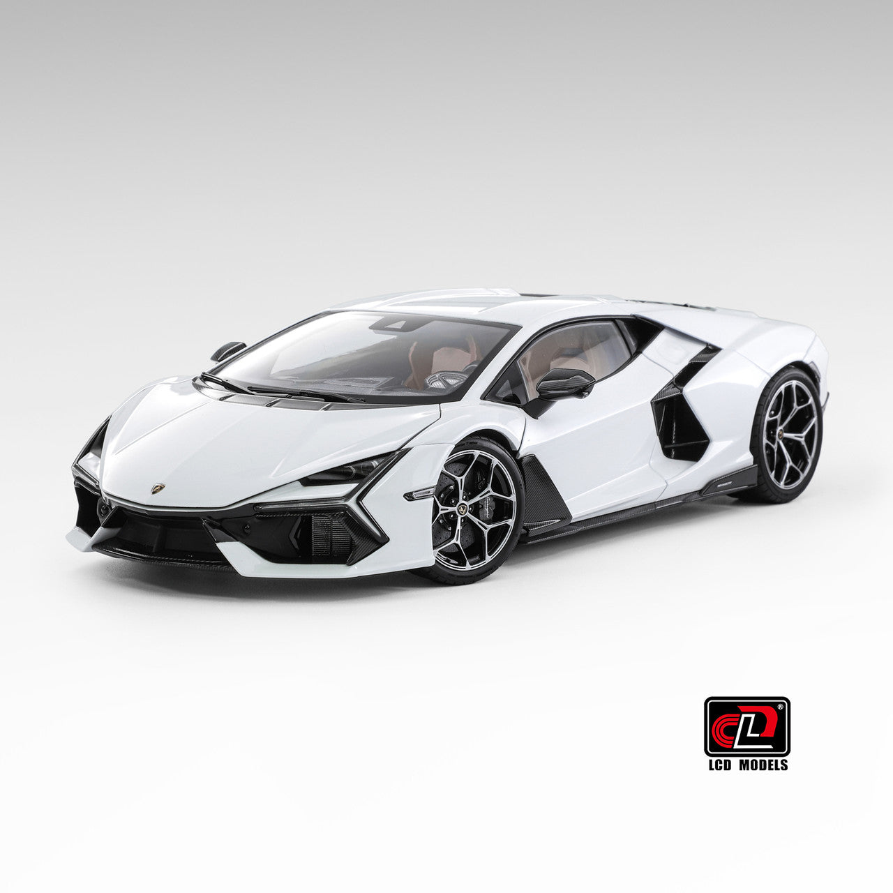 1:18 LCD Models - 2023 Lamborghini Revuelto Hybrid White LCD18026-WH