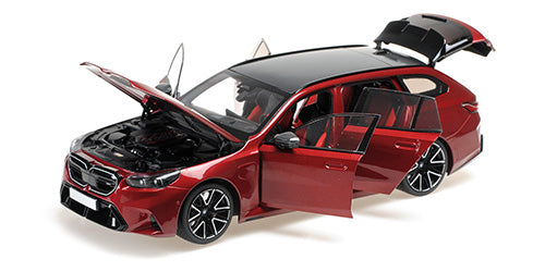 BMW M5 Touring 2024 Dark Red Metallic (All Open)