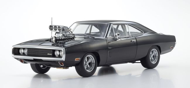 DODGE CHARGER R/T 1970 - FAST & FURIOUS - BLACK (08974FF)