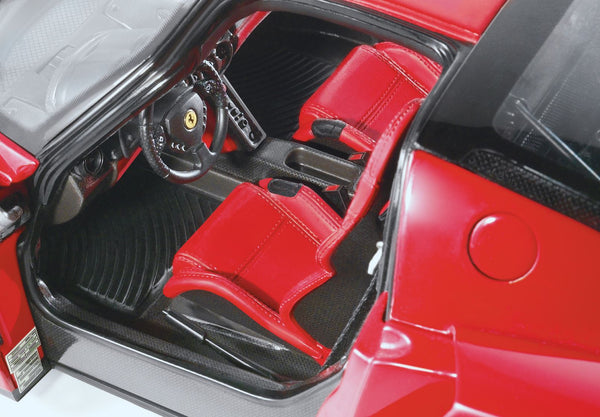 Ferrari Enzo open diecast Rosso Corsa - Silver wheels - polifoam pack HE182501