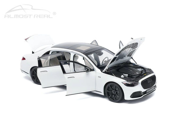 Mercedes-Benz Maybach S-Klasse S680 Night Series 2023 Almost Real 820142 Opalith White Matt
