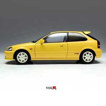 Honda Civic Type R EK9 Sunlight Yellow With Engine